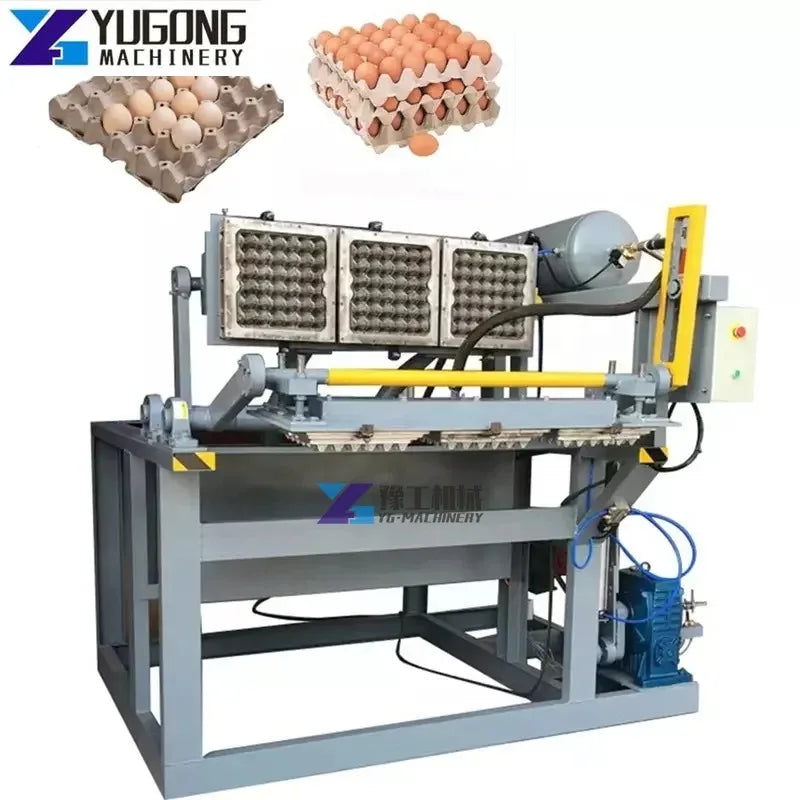 Waste Paper Recycle Used Egg Tray Machine/automatic Paper Pulp Egg Tray Production Line Small Machine Making Egg Tray