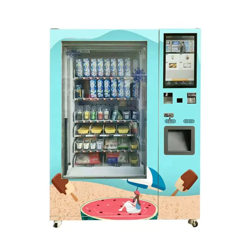 Durag Vending Machine Touch Screen Soft Ice Cream Liquid Locker Vending Machine