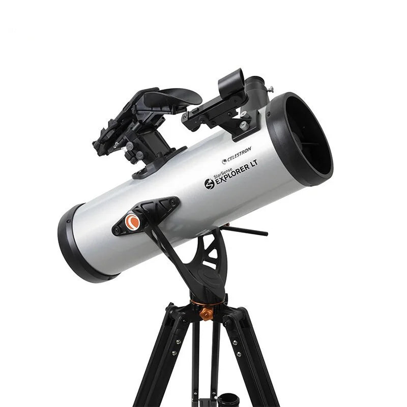 Xingtrang Astronomical Telescope SSE LT114AZ, Professional Stargazing, High-magnification High-definition Astronomical Telescope