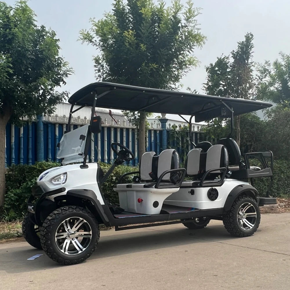 Sightseeing Electric Vehicle 72V Lithium Battery Golf Cart Adults Scooter 60V 5000W 6 8 Seat Electric Golf Car