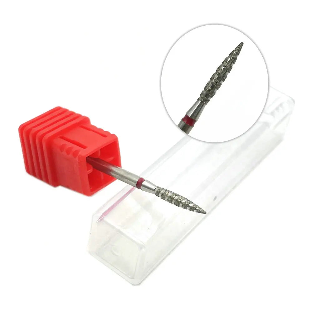 1pc Diamond Milling Cutters For Manicure Rotary Nail Drill Bit Eletric Pedicure Machine Equipment Cuticle Remove Tools