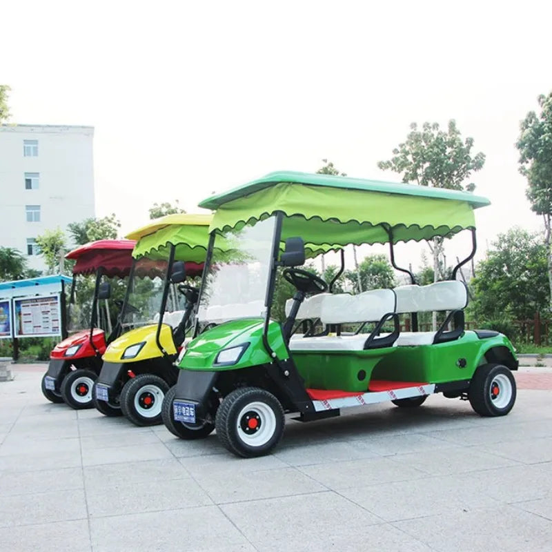 Electric Golf Cart Car 2 4 6 8 Passengers High Quality Gasoline Golf Buggy