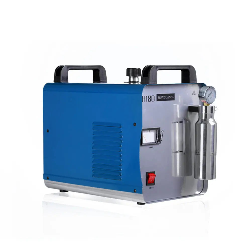 H180 95L/h Oxygen-Hydrogen Generator Water Welder HHO Acrylic Polishing Machine Polisher w/Flame Torch