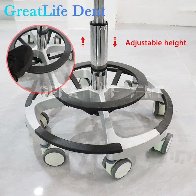 GreatLife Dent Comprehensive Treatment Luxury Foot Pedal Height Adjustable Dental Laboratory Equipment Instrument Dentist chair