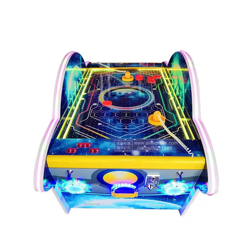 2 Players Kids Air Hockey Table Indoor Sport Game Hall Room Children Amusement Park Equipment Token Coin Operated Arcade Machine