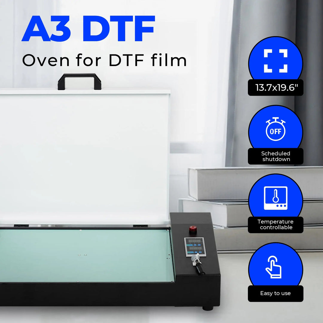 DTF Printer A3 L1800 Print Head Direct To Film Transfer Printing Machine For DIY T-Shirt With Tutorial Setting Video Using Video