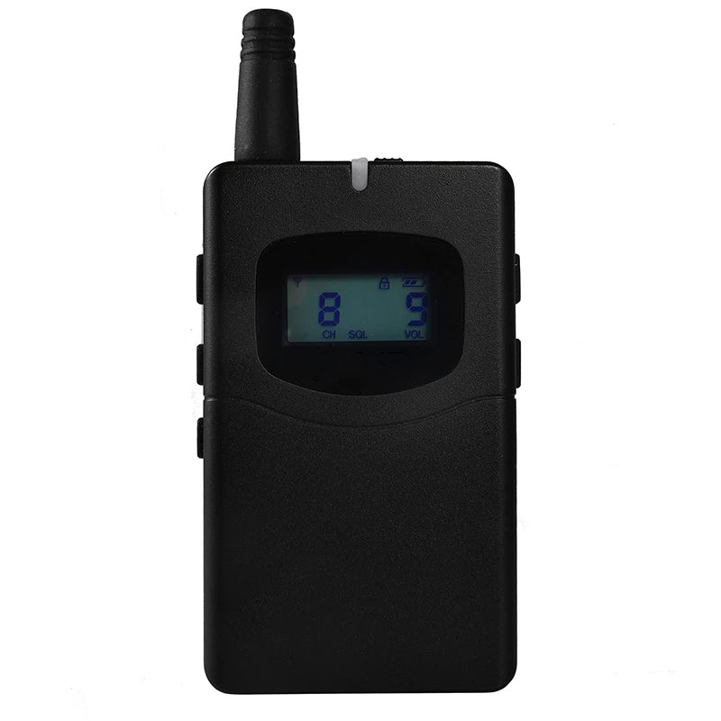 Wireless Whisper Tour Guide System 2 Transmitters 54 Receivers 1 Charging Case Simultaneous Interpretation Court Translation