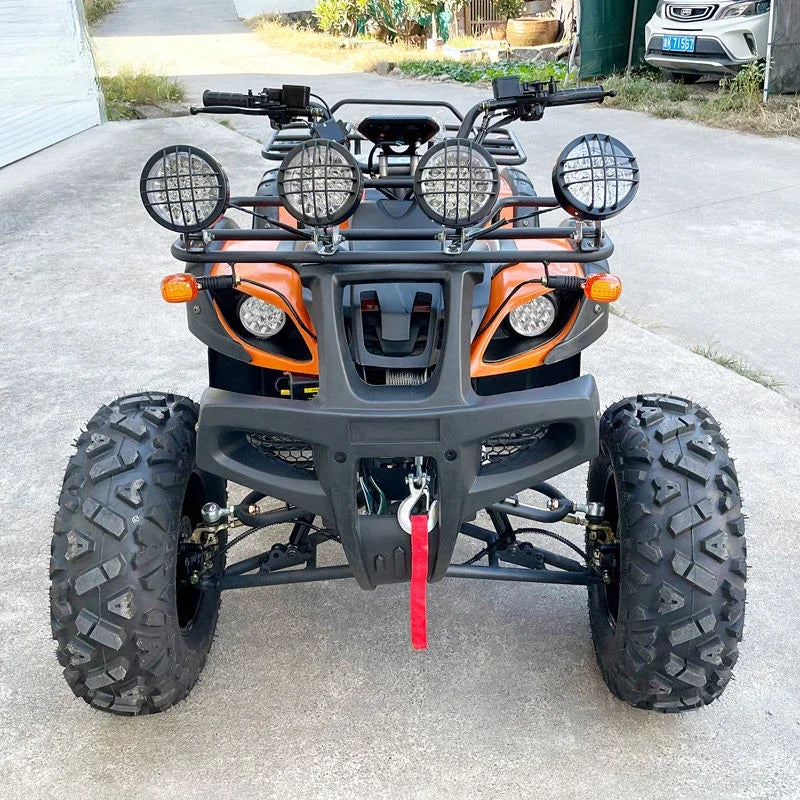 250cc Big Bull Atv Water-cooled Quad Bike 4 12inch Wheeler Shaft Drive Atv for Adults Dsic Brake All Terrain Vehicle 4x4