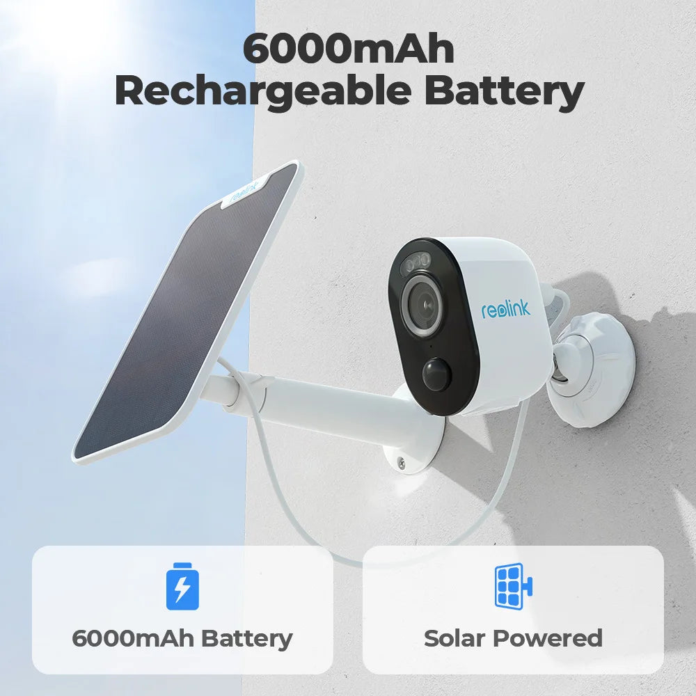 Reolink Argus B330 Battery outdoor Camera 2.4G/5Ghz WiFi Camera 5MP Human/Car Detection 2-way Audio Spotlight Smart Home Cam