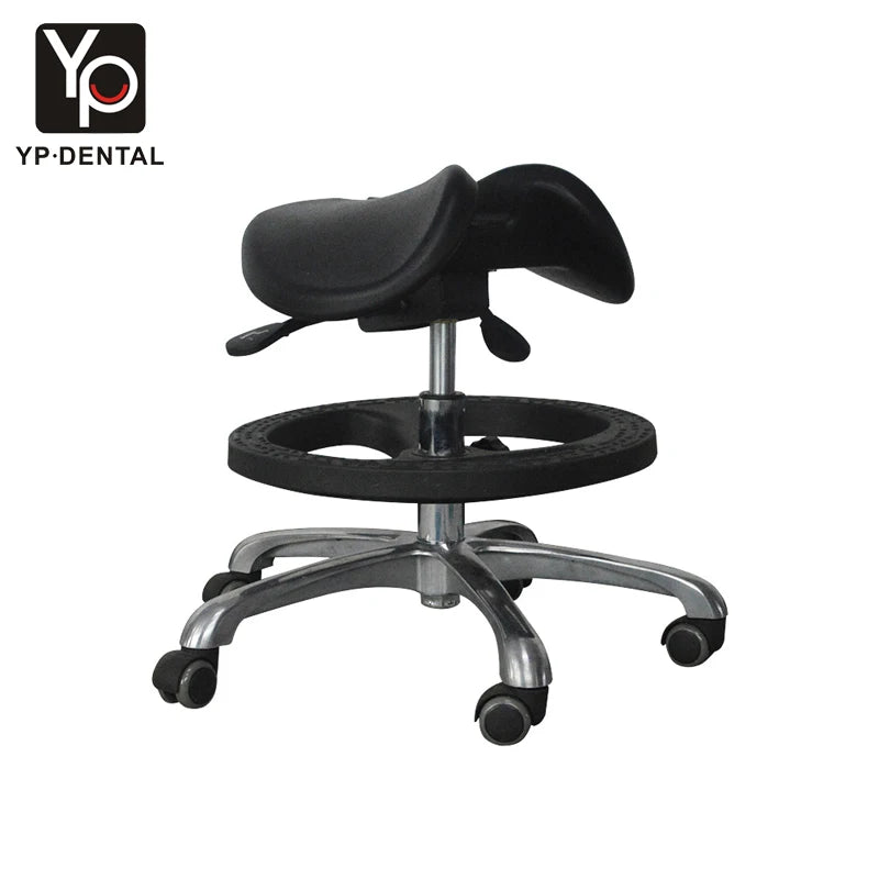 Manufacturer Wholesale dental saddle stool for Dentist Chair salon saddle stool chair with wheels