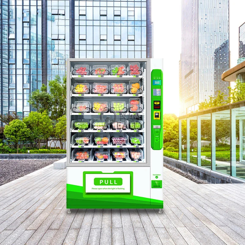 Vending Machine For Vegetable Fresh Fruit Egg Snack Bottle Hotel Grid Locker Vendlife