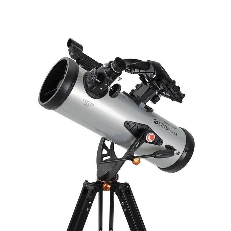 Xingtrang Astronomical Telescope SSE LT114AZ, Professional Stargazing, High-magnification High-definition Astronomical Telescope