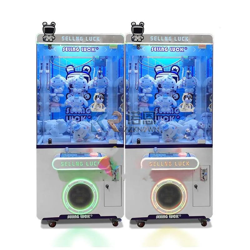 Mini Small Coin Operated Toy Vending Machine Dolls Stuffed Plush Toys Children's Claw Crane Arcade Game Machines