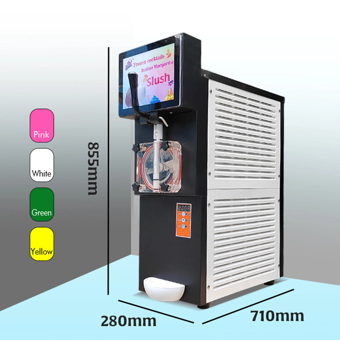 2023 New Frozen Drink Machine Mlik Shake Slush Milks Tea Juices Ice Coffee Maker Ice Slushy Margarita Cocktails Making Machines