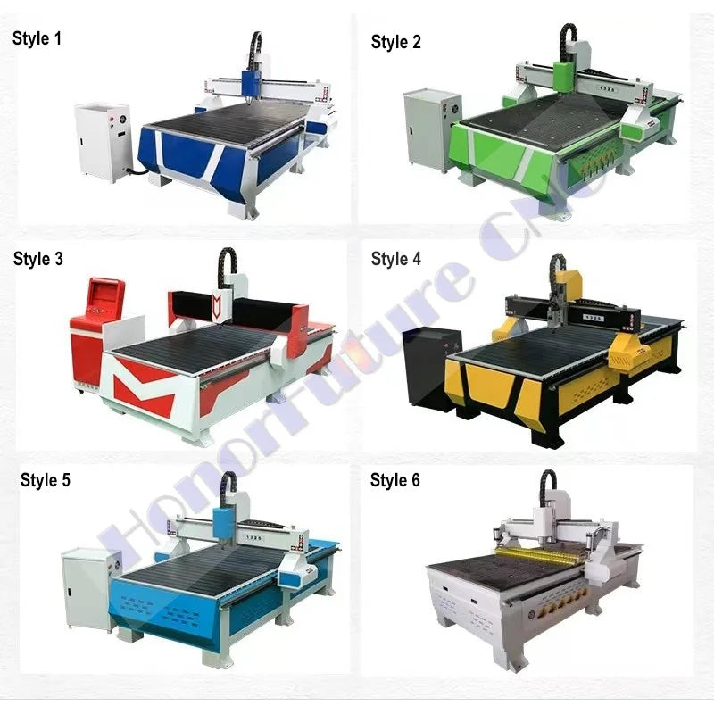 High Speed 1325 Wood CNC Router Furniture Making Machine 1325 Table Size