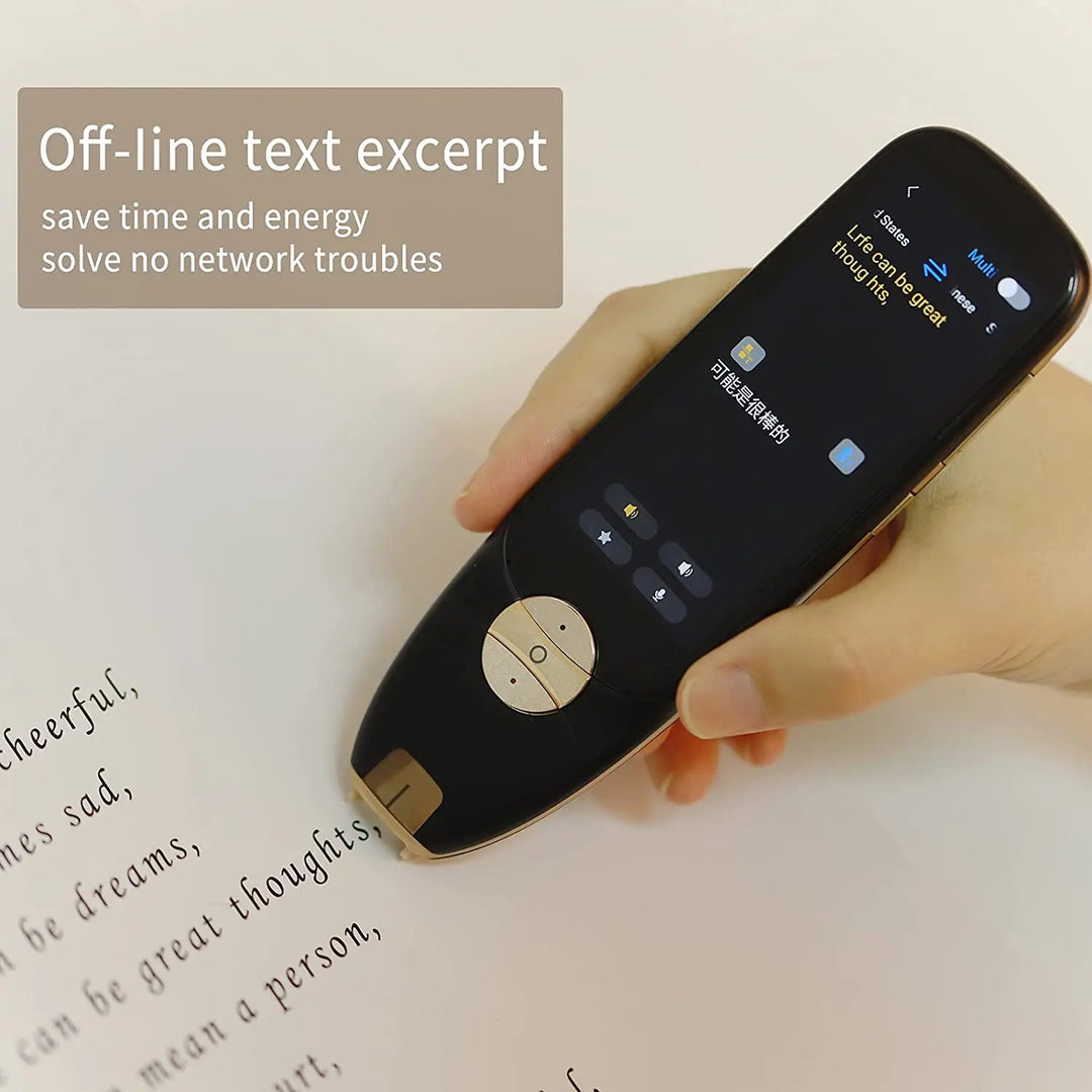 2021 hot selling portable multi-language scanner dictionary pen translator smart fast and convenient translation pen convenient