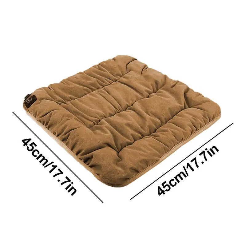 Winter Universal USB Rechargeable Warm Pad Graphene Chair Cushion Heated Seat Cushion Smart Heated Seat With 3 Level For Travel