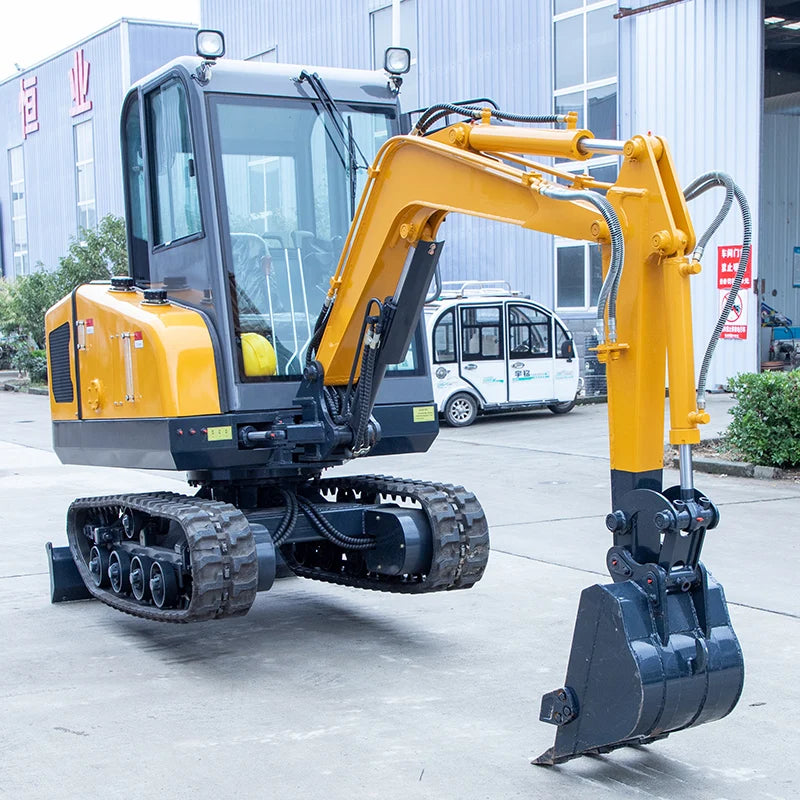 Top mini excavator manufacturer CE/epa 1000kg 1.2 t 2.5ton farming diesel engine cheapest hydraulic for home use micro excavator