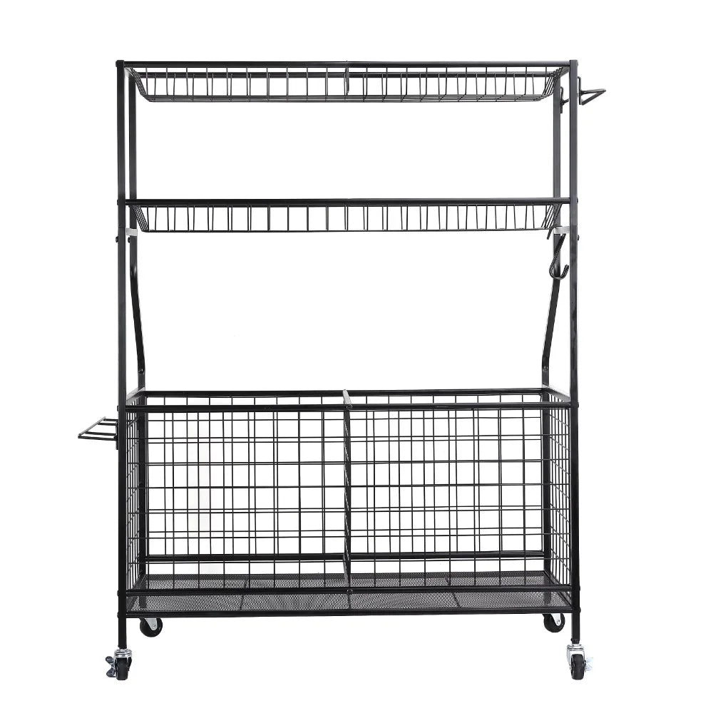 Rolling Equipment Storage Independent Shelf 150 Pound Capacity Steel Suitable for Adults in Homes  Offices Warehouses