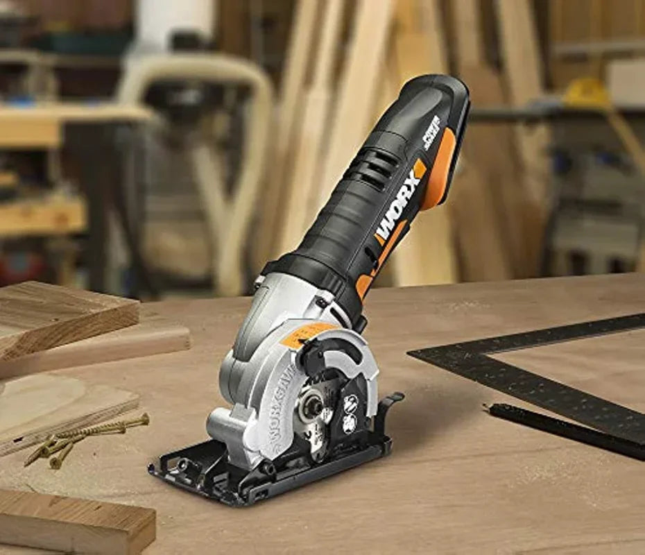 Worx WX523L.9 20V Power Share WORXSAW 3-3/8" Cordless Compact Circular Saw (Tool Only)