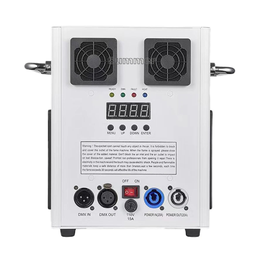 No Tax 2Pcs 600W Cold Spark Fountain Machine DMX Remote Control Special Effect Machine For Wedding Party