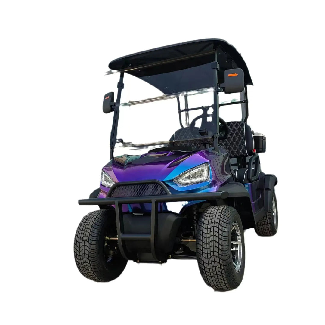 New Off-Road Hunting Car 6-Seater Golf Cart Customized Travel Electric Shopping Cart 5kW 12-Inch Tire Disc Brake