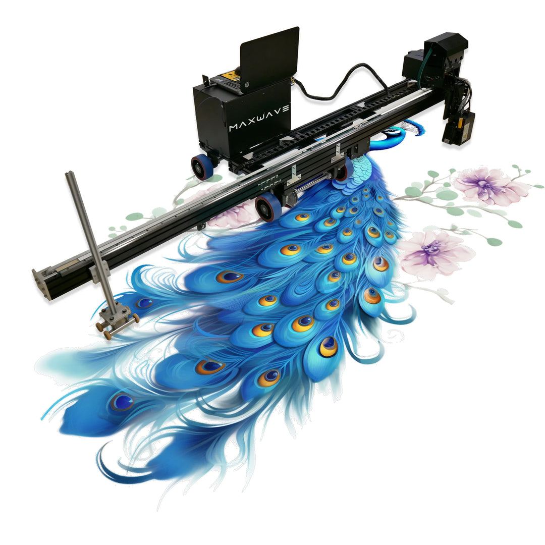 Maxwave Street Graffiti Art Design Automatic UV Printer Advertising Board Poster Banner Printing Machine Wall And Floor Printer