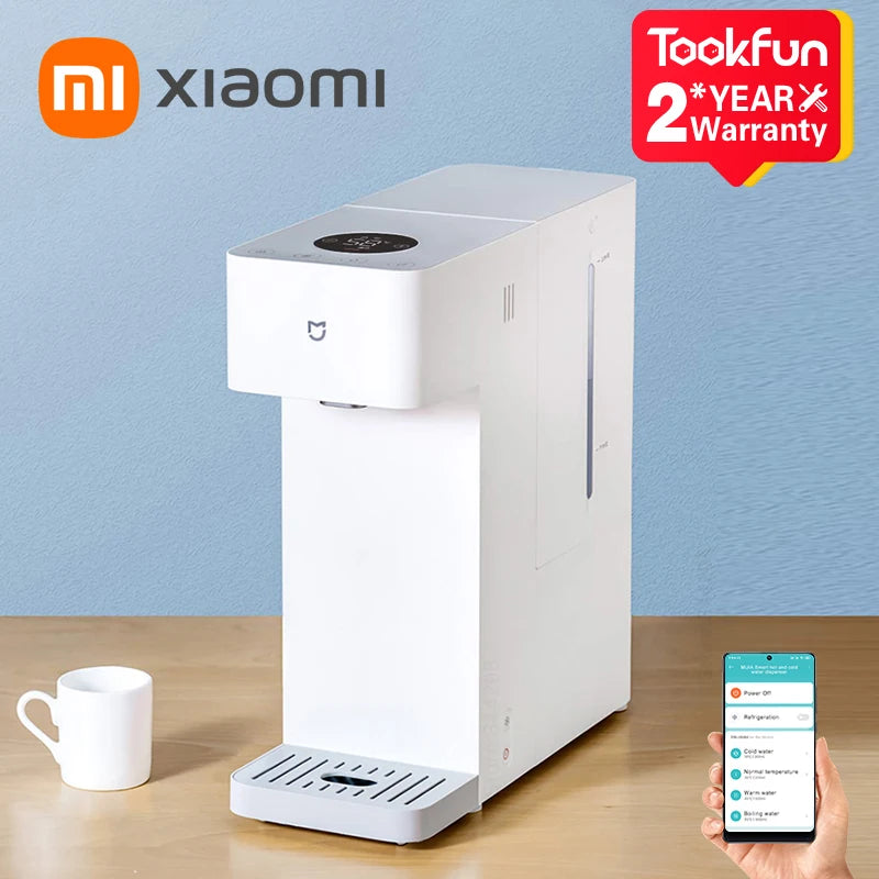 2023 XIAOMI MIJIA Smart Hot and Cold Water Dispenser 3L 2075W Home Fast Water Heated Cooler Portable Water Pump Electric Kettle