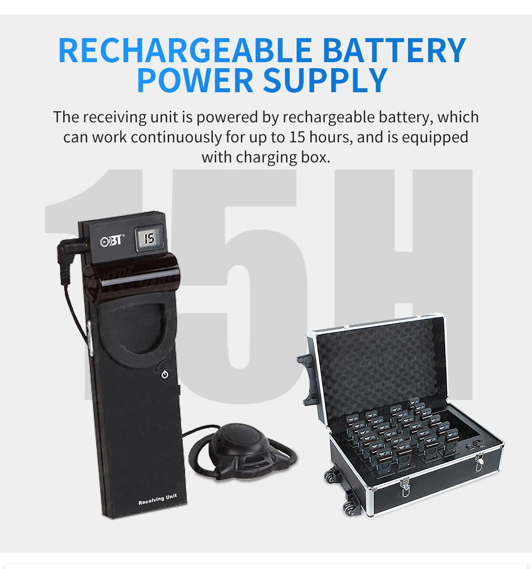 wireless IR simultaneous interpretation language translator conference system