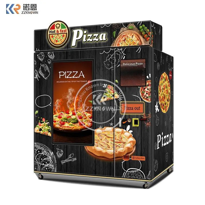 Outdoor Pizza Vending Machine Manufacturer Self Service Automatic Pizza Vending Machine Outdoor