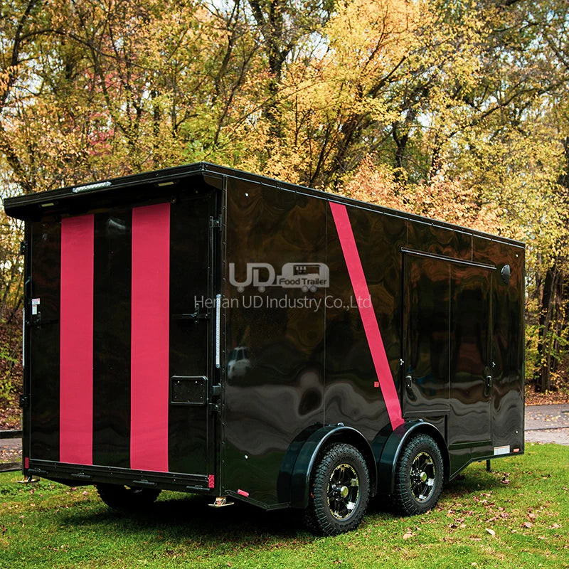 Outdoor Street Kitchen Food Trailer Fully Equipped Ice Cream Hot Dog Coffee Vending Can Mobile Food Trucks for Sale