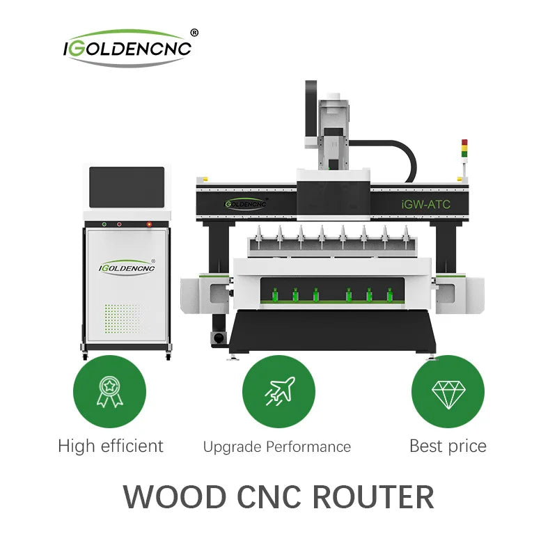 professional 4*8ft 1300*2500mm 1325 2030 2040 9kw atc cnc router 3 axis 3d wood carving furniture making machine woodworking