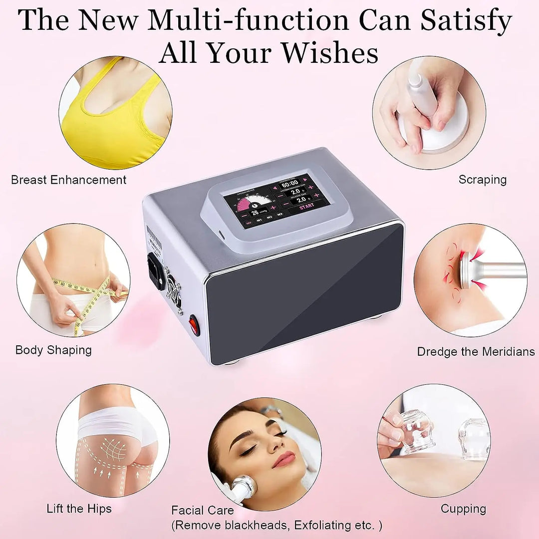 Vacuum Cupping Therapy Machine Breast Massager Lymph Detox Body Shaping Breast Enlargement Butt Lifting Beauty Spa Equipment