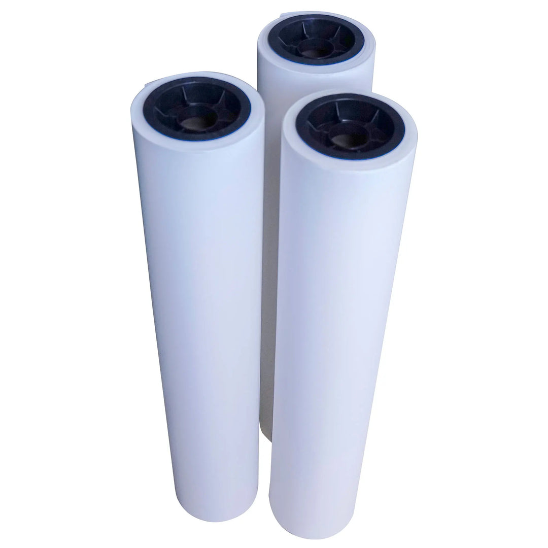 CALCA 61gsm 44in x 656ft Dye Sublimation Transfer Roll Paper 3" Core Film for Digital Transfer Printing Water-Based Ink US Stock