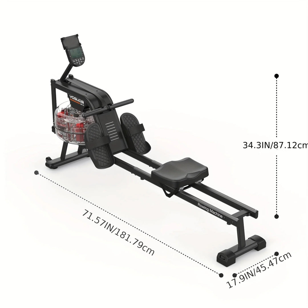 Water Rowing Machine For Home Use, Row With Professional Monitor, Home Gym Equipment Squat machine Fitness