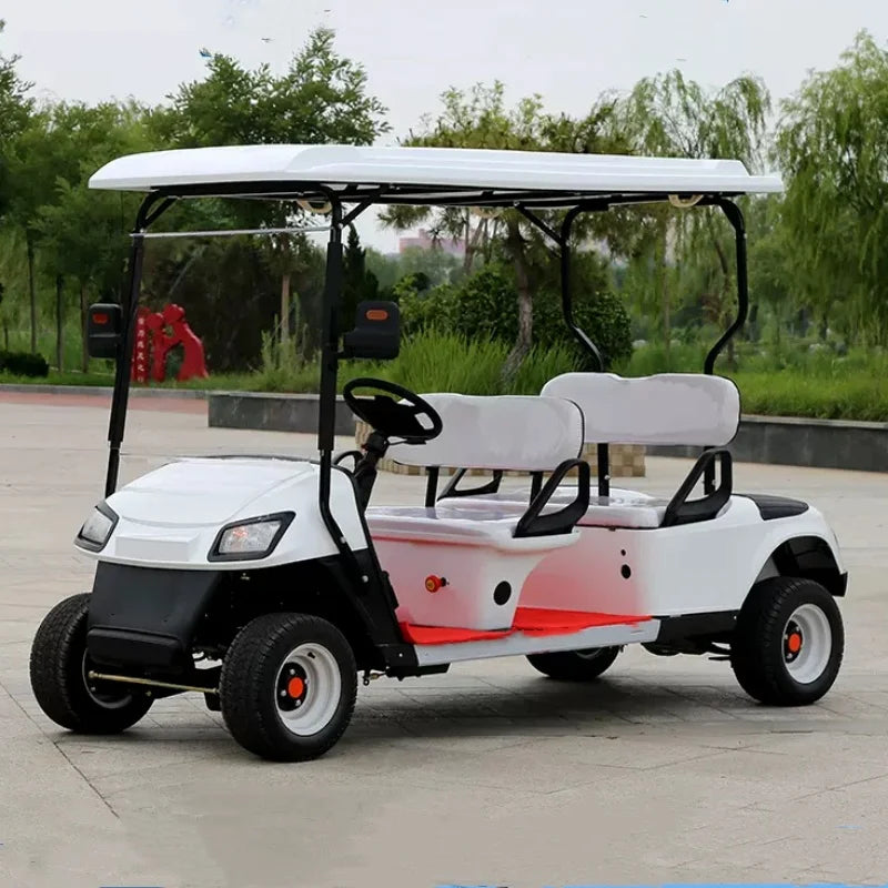 Best Selling Hot New Electric Golf Patrol Car 2 4-Seater Electric Truck 60V Independent Suspension Off-Road Golf Cart