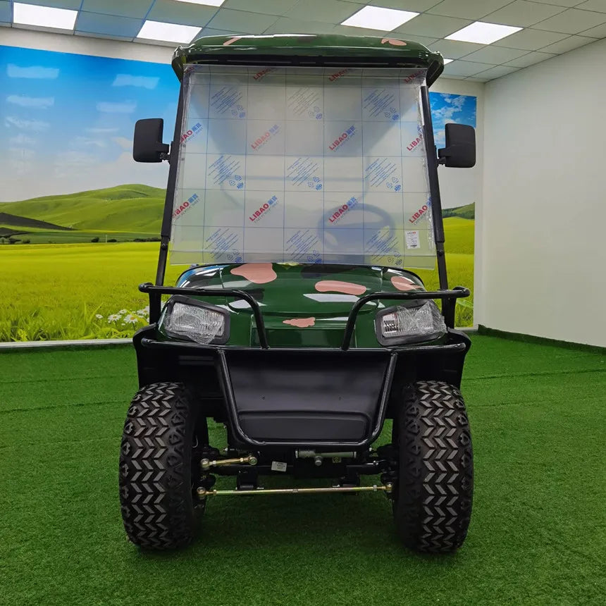 Travel Club Electric Lift Golf Cart 4 Seaters Electric Lithium Battery Powered Mini Trolley Golf Cart With Solar Panel