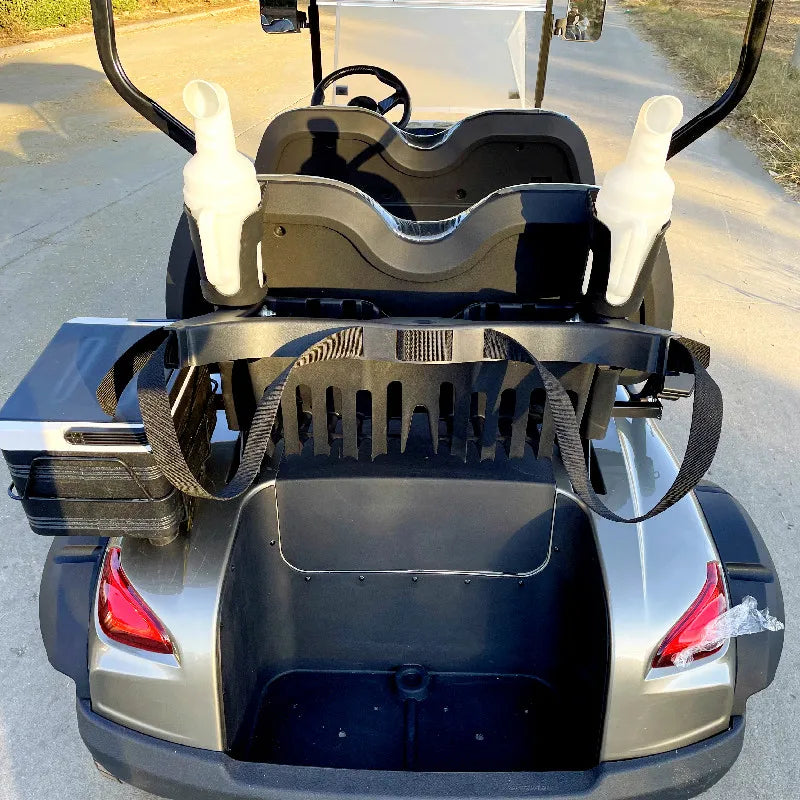 Luxurious Classic Scenic Mini Tourist Car 6-Seater Electric Golf Cart 72V Electric Shuttle Bus-Sightseeing Car