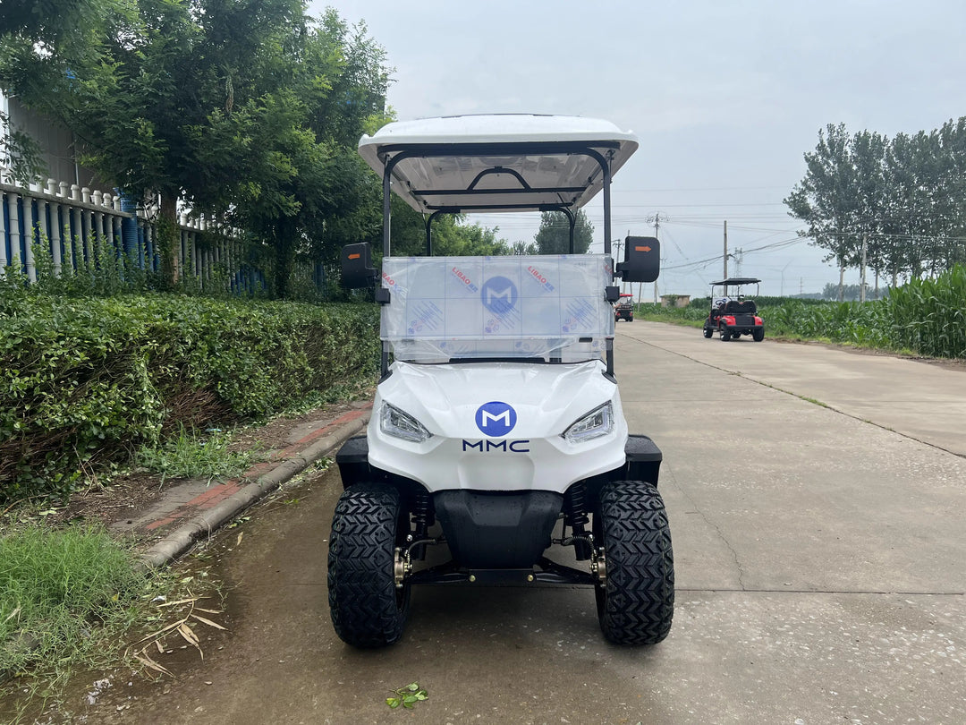 Customized Professional Design 6 Seaters Golf Buggy Car Electric Golf Carts With Lithium Battery Independent Suspension