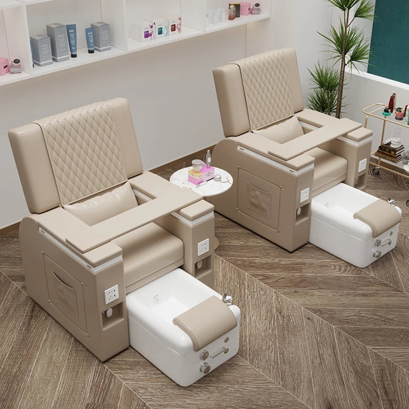 Auto Full-body Massage Pedicure Manicure Chair Electric Reclining Foot Pedicure Chair With Surfing Function