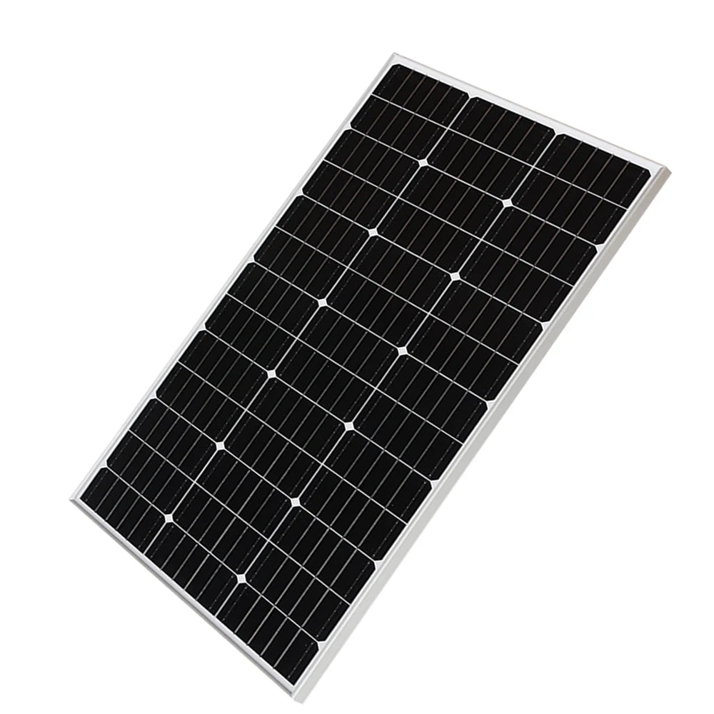 BOGUANG Rigid Glass Solar Panel OR PET Solar Power 50W 100W 120W 150W charger for 12V battery home car RV yachts golf carts etc.