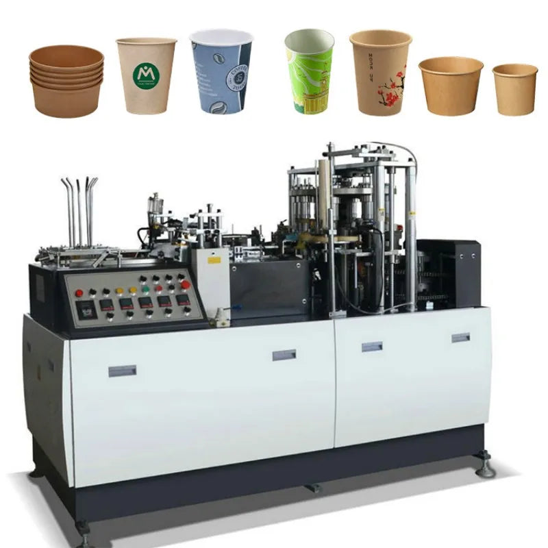 High Quality Paper Cup Die Cutting and Punching Machine Paper Bowl Making Machine Auto Tea Coffee Paper Cup Forming Machine Sale