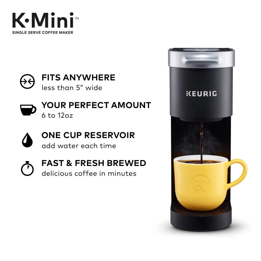 2023 New Keurig K-Mini Single Serve Coffee Maker, Black