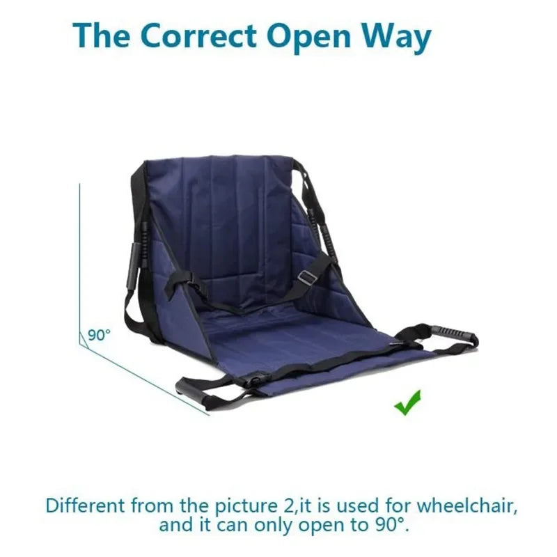 Wheelchair Lifting Pads Patient Transfer Mat Disabled Mobility Assisted Belt Elderly Up Down Stairs Shifting Belts Health Care