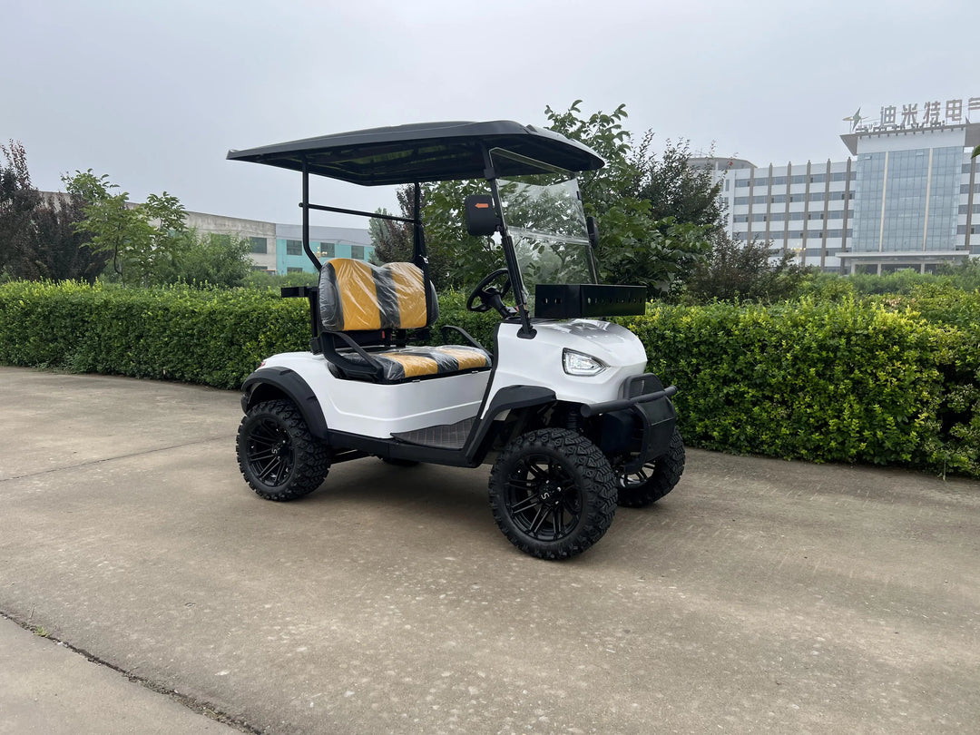 Good Load Bearing Capacity 48 v Lithium Battery Golf Club Cart Alum Chassis 4+2 Seats Golf Buggy Hunting Cart Karts Car