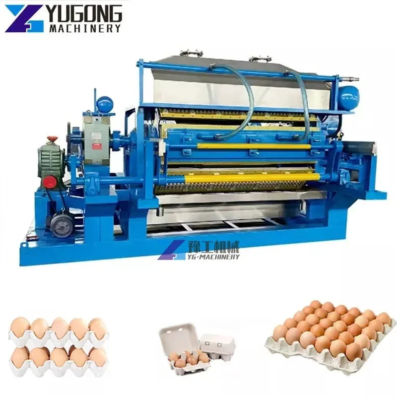 Waste Paper Recycle Used Egg Tray Machine/automatic Paper Pulp Egg Tray Production Line Small Machine Making Egg Tray