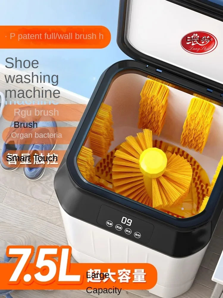 220V shoe washing machine, fully automatic washing and stripping integrated small shoe and sock dedicated washing machine