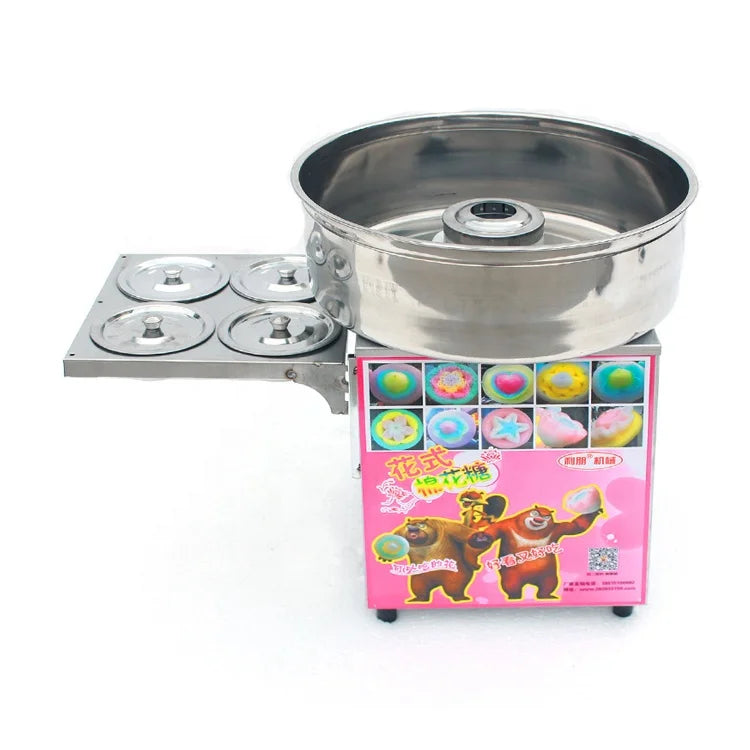 wholesale commercial automatic electric cotton candy maker vending cart machine,retail automatic cotton candy cooker