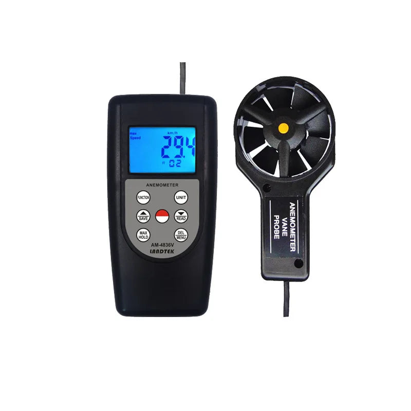 Multi-function anemometer AM-1236V digital anemometer wind temperature wind level wind volume wave height measuring instrument