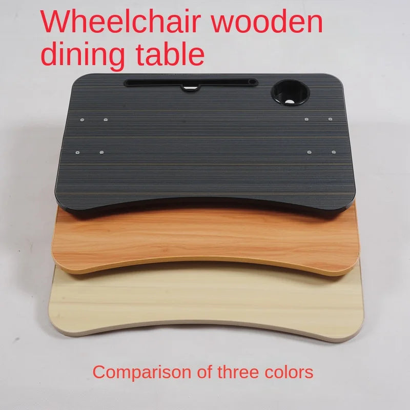 Wheelchair Accessories Wooden Dining Table   Eating Plate  assisted dining-table board for elderly and disabled people